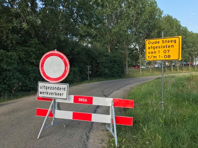 Let op De aanrijroute